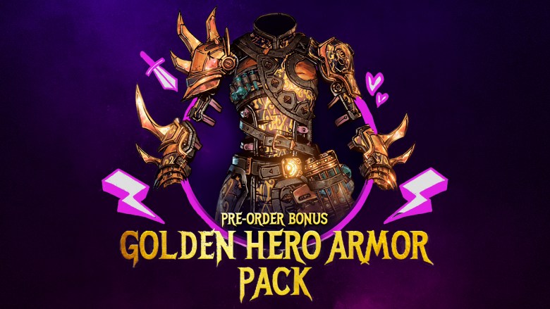 Tiny Tina's Wonderlands - Golden Hero Armor Pack Epic Games CD Key 4.5 $
