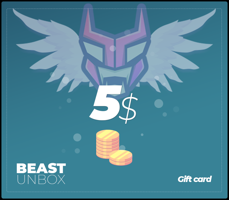 BeastUnbox.com $5 Gift Card 5.53 $