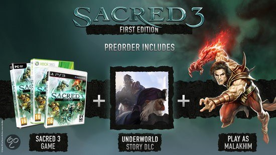 Sacred 3 First Edition EU Steam CD Key 2.24 $