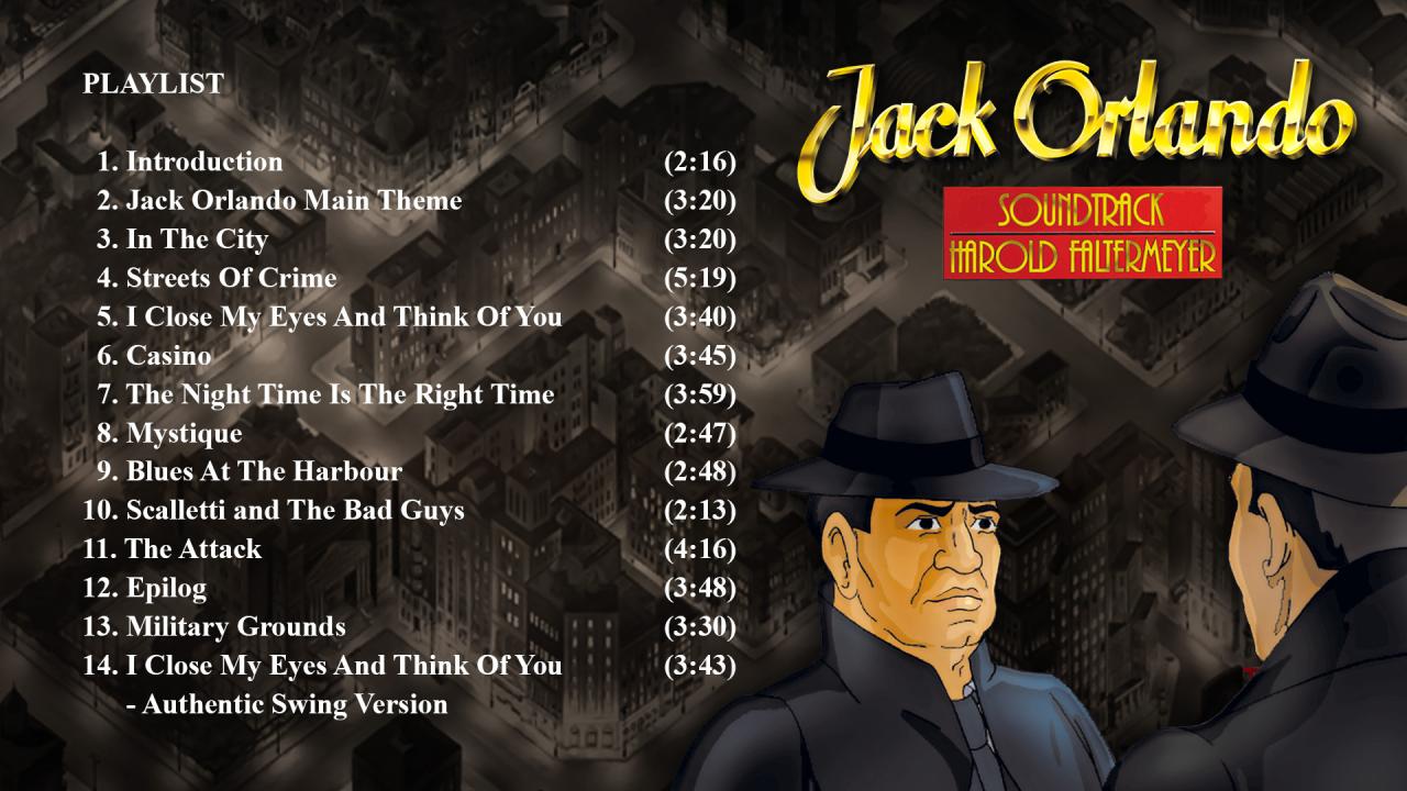 Jack Orlando - Soundtrack DLC Steam CD Key 1.13 $