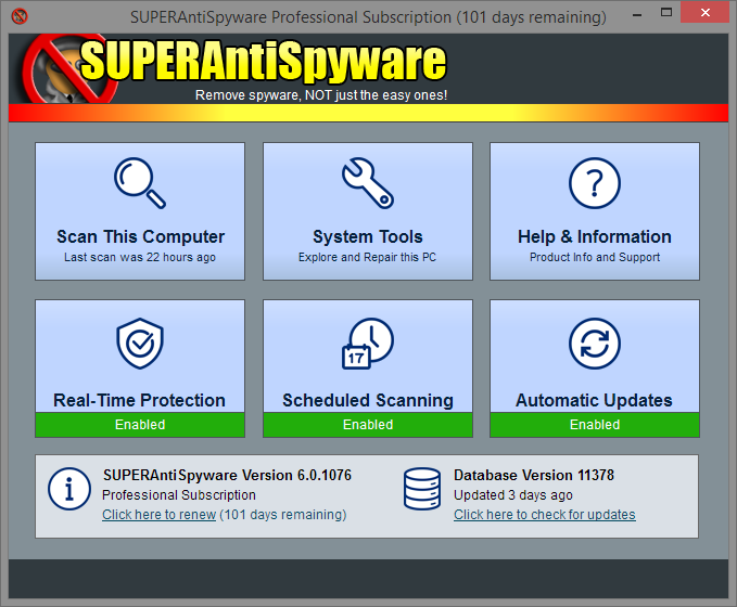 Superantispyware Professional X Edition CD Key (1 Year / 1 PC) 19.2 $
