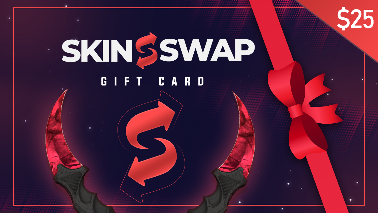 SkinSwap $25 Balance Gift Card 21.54 $