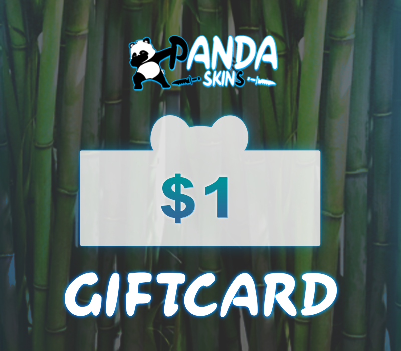PandaSkins $1 Gift Card 1.29 $