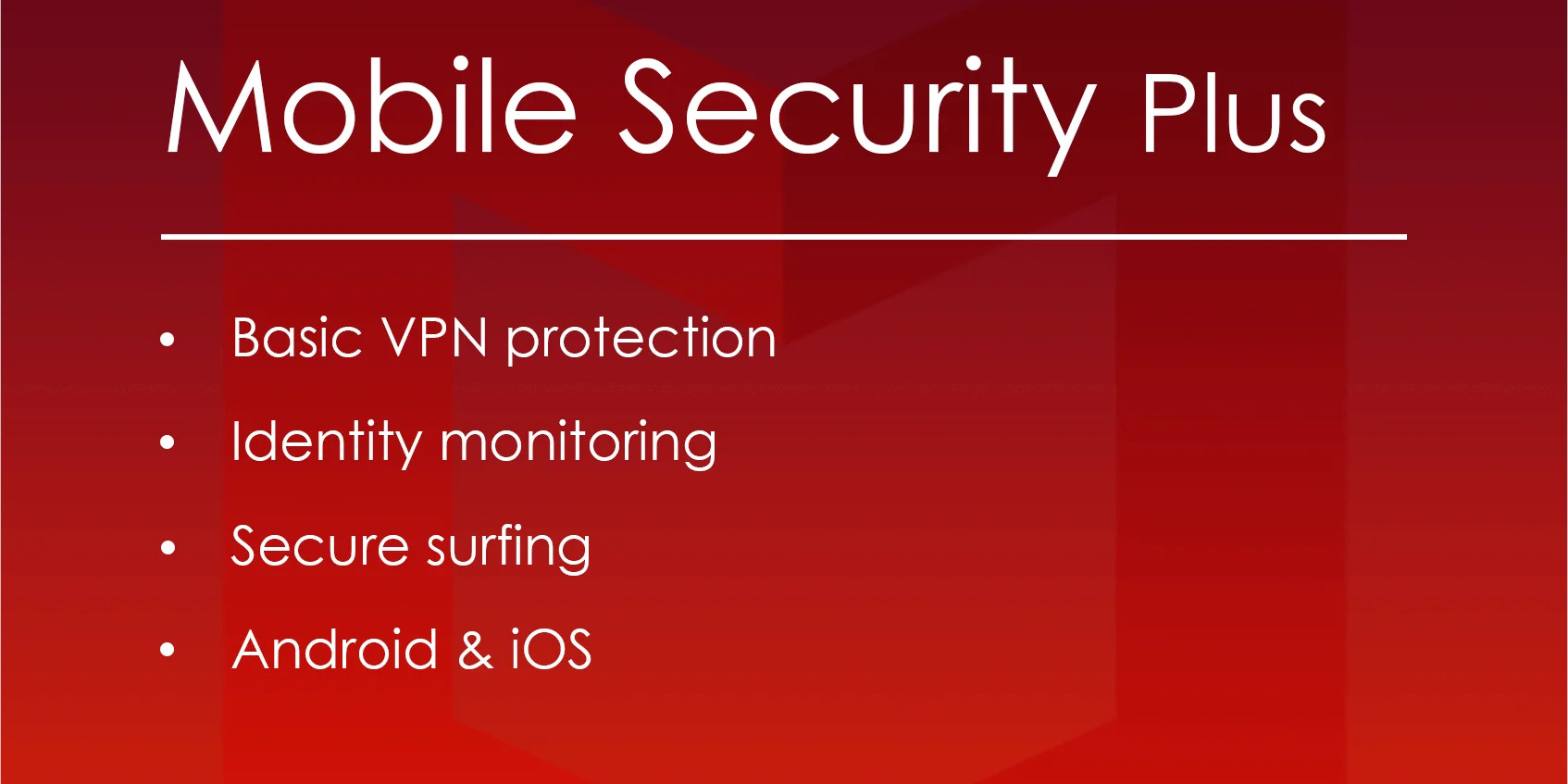 McAfee Mobile Security Plus VPN Key (1 Year / Unlimited Devices) 6.75 $