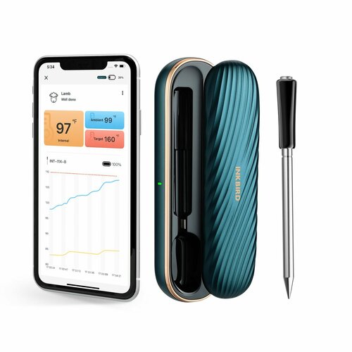 Кулинарный термометр INKBIRD INT-11XB, 1 беспроводной щуп, поддержка Bluetooth фотография