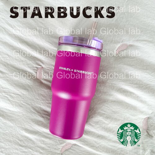 Термокружка Stanley+STARBUCKS tumbler с клапаном 473мл Старбакс+ Стэнли фотография