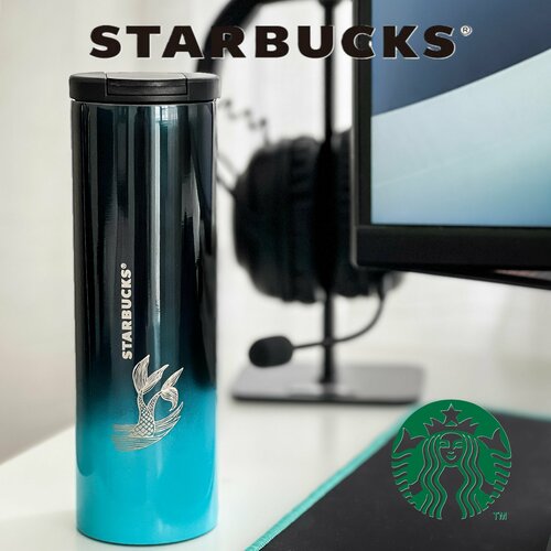 Термокружка STARBUCKS с клапаном 473мл Старбакс tumbler фотография