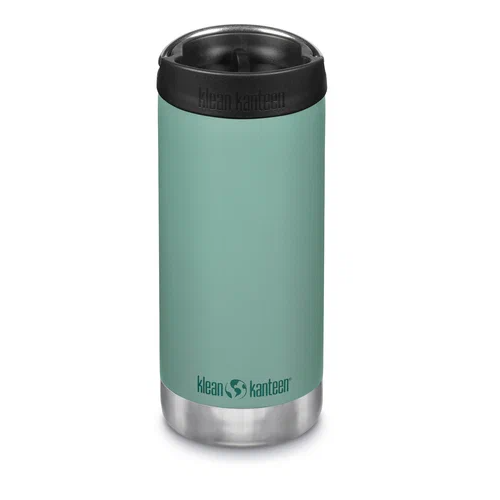 Термокружка Klean Kanteen TKWide Cafe Cap 12oz, 0.36 л, beryl green фотография