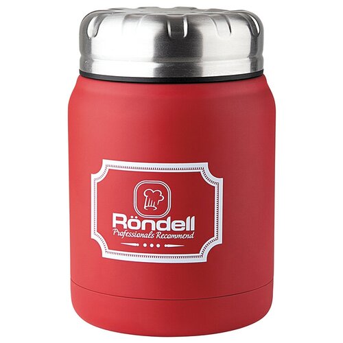 Термос для еды Rondell Picnic, 0.5 л, красный фотография