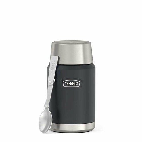 THERMOS 0,71л ICON IS-301, гранит - безупречное качество с 1904 (IS-301 GT) термос для еды с широким горлом фотография