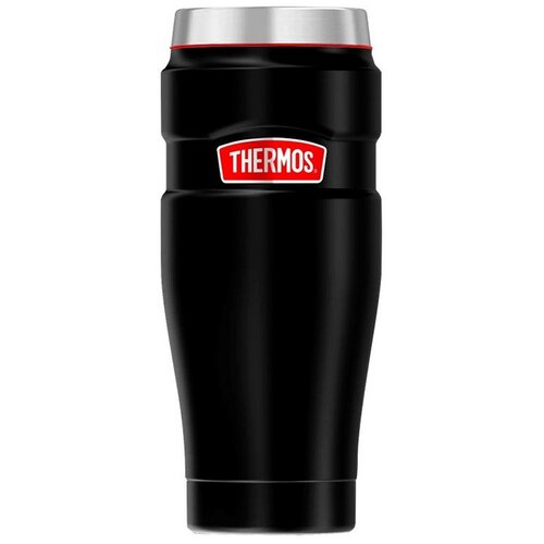 Термокружка Thermos SK-1005, 0.47 л, черный/красный фотография