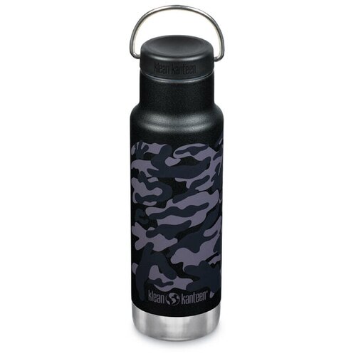 Термобутылка Klean Kanteen Insulated Classic Narrow 12oz (355 мл) Black Camo 1008933 фотография