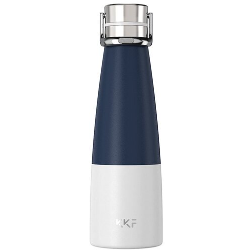 Термобутылка KKF Swag Vacuum Bottle, 0.48 л, blue top фотография