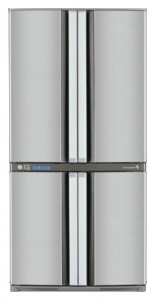 Kühlschrank Sharp SJ-F78PESL Foto Rezension