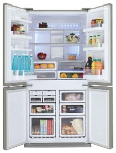 Kjøleskap Sharp SJ-FP97VST Bilde anmeldelse