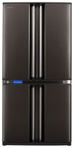 Kühlschrank Sharp SJ-F96SPBK Foto Rezension