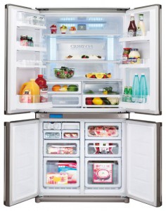 Холодильник Sharp SJ-F80SPBK фото огляд