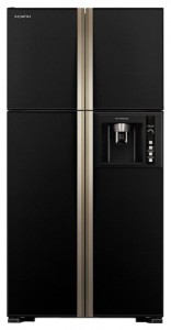 Kjøleskap Hitachi R-W722PU1GBK Bilde anmeldelse
