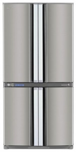 Kühlschrank Sharp SJ-F75PSSL Foto Rezension
