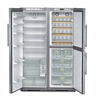 Tủ lạnh Liebherr SBSes 7052 ảnh kiểm tra lại