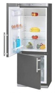 Refrigerator Bomann KG210 inox larawan pagsusuri