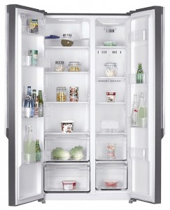 Холодильник Leran SBS 302 IX Фото обзор