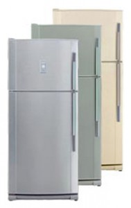Kühlschrank Sharp SJ-641NBE Foto Rezension