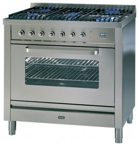 Kitchen Stove ILVE T-90W-MP Stainless-Steel Photo review