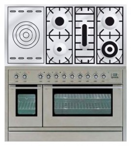 Кухонная плита ILVE PSL-120S-VG Stainless-Steel Фото обзор
