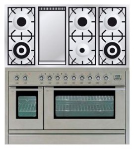 Кухонная плита ILVE PSL-120F-VG Stainless-Steel Фото обзор