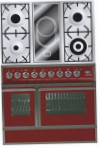лучшая ILVE QDC-90VW-MP Red Кухонная плита обзор