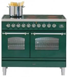 Кухонная плита ILVE PDNE-100-MW Green Фото обзор