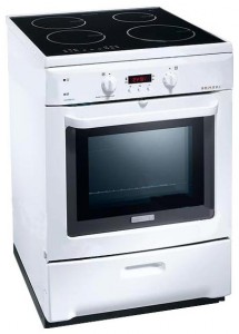 Σόμπα κουζίνα Electrolux EKD 603500 W φωτογραφία ανασκόπηση