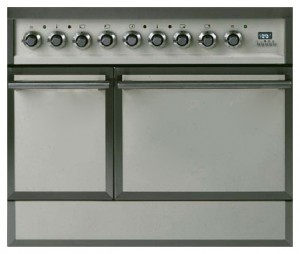 Кухонная плита ILVE QDC-90-MP Antique white Фото обзор