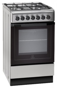 Kitchen Stove Indesit I5GMH1A (X) Photo review