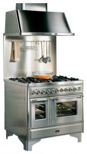 Estufa de la cocina ILVE MD-1006-MP Stainless-Steel Foto revisión