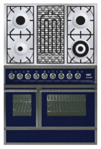 Кухонна плита ILVE QDC-90BW-MP Blue фото огляд