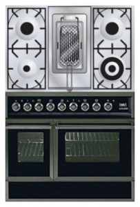Estufa de la cocina ILVE QDC-90RW-MP Matt Foto revisión