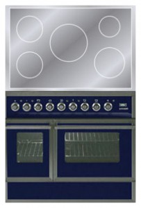 Кухонна плита ILVE QDCI-90W-MP Blue фото огляд