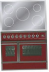 geriausia ILVE QDCI-90W-MP Red Virtuvės viryklė peržiūra