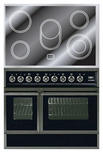 Estufa de la cocina ILVE QDCE-90W-MP Matt Foto revisión