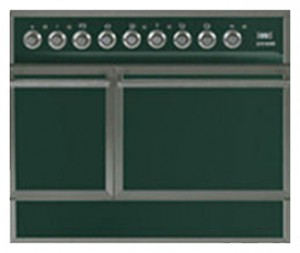 Estufa de la cocina ILVE QDC-90F-MP Green Foto revisión