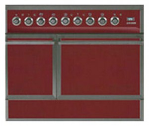 Кухонная плита ILVE QDC-90F-MP Red Фото обзор
