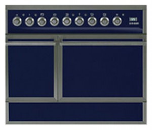 Estufa de la cocina ILVE QDC-90F-MP Blue Foto revisión