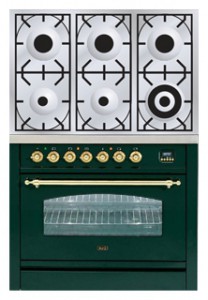 Кухонная плита ILVE PN-906-VG Green Фото обзор