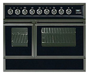 Estufa de la cocina ILVE QDC-90FW-MP Matt Foto revisión