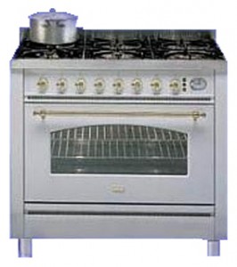 Kitchen Stove ILVE P-90BN-VG Stainless-Steel Photo review
