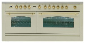Estufa de la cocina ILVE PN-150B-MP Antique white Foto revisión