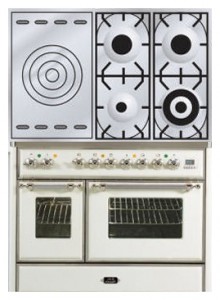 Kitchen Stove ILVE MD-100SD-MP Antique white Photo review