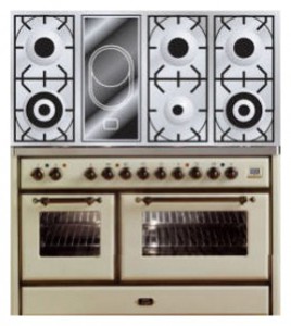 Кухонна плита ILVE MS-120VD-MP Antique white фото огляд
